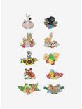 Loungefly Disney Princess Sidekick Floral Blind Box Enamel Pin - BoxLunch Exclusive, , hi-res