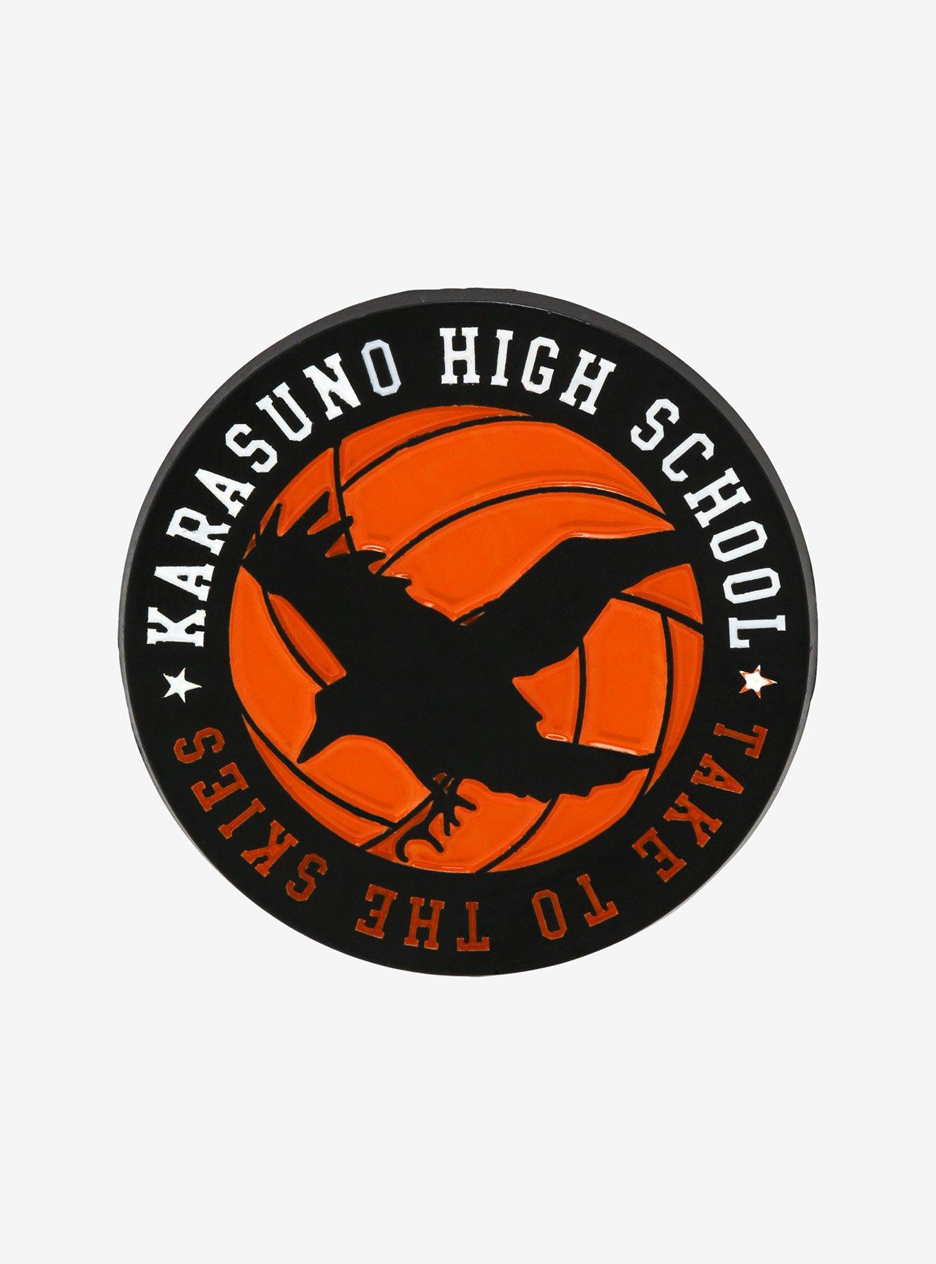 Haikyu!! Karasuno High Enamel Pin - BoxLunch Exclusive, , hi-res
