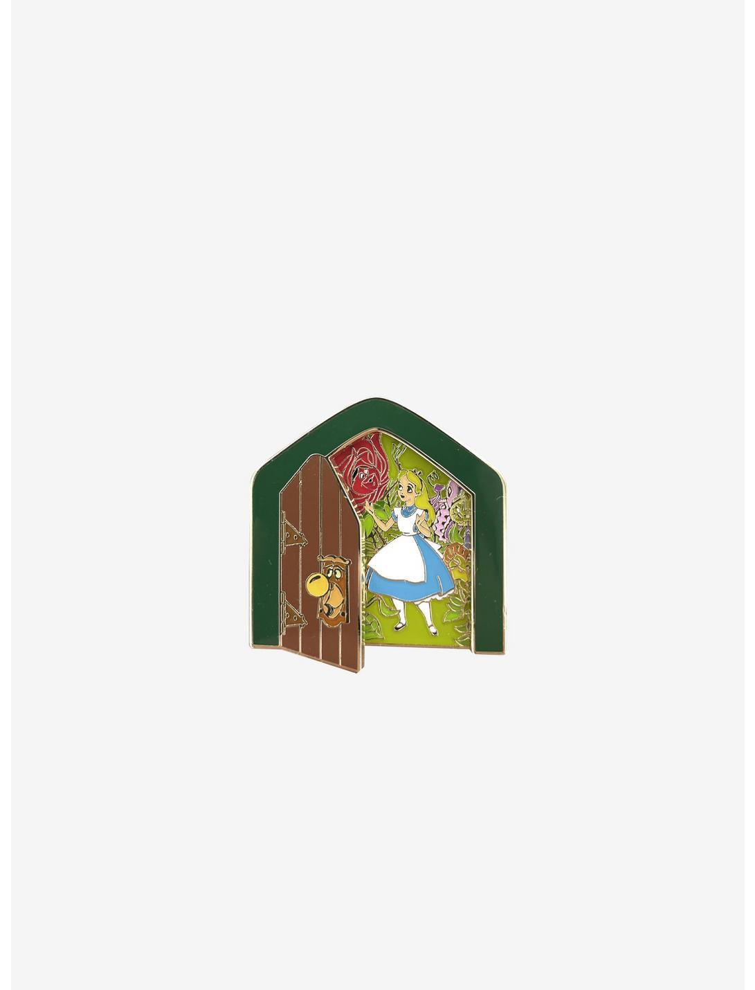 Disney Alice in Wonderland Door Scene Pin - BoxLunch Exclusive, , hi-res