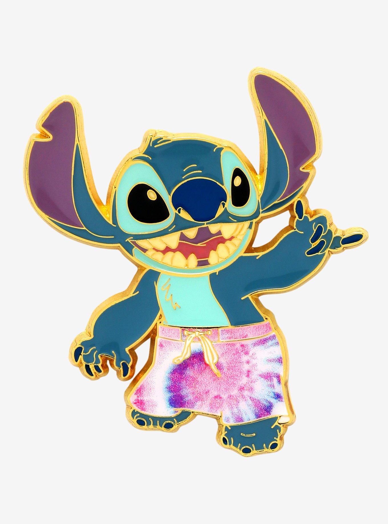 Loungefly Disney Lilo & Stitch Tie-Dye Enamel Pin - BoxLunch Exclusive ...