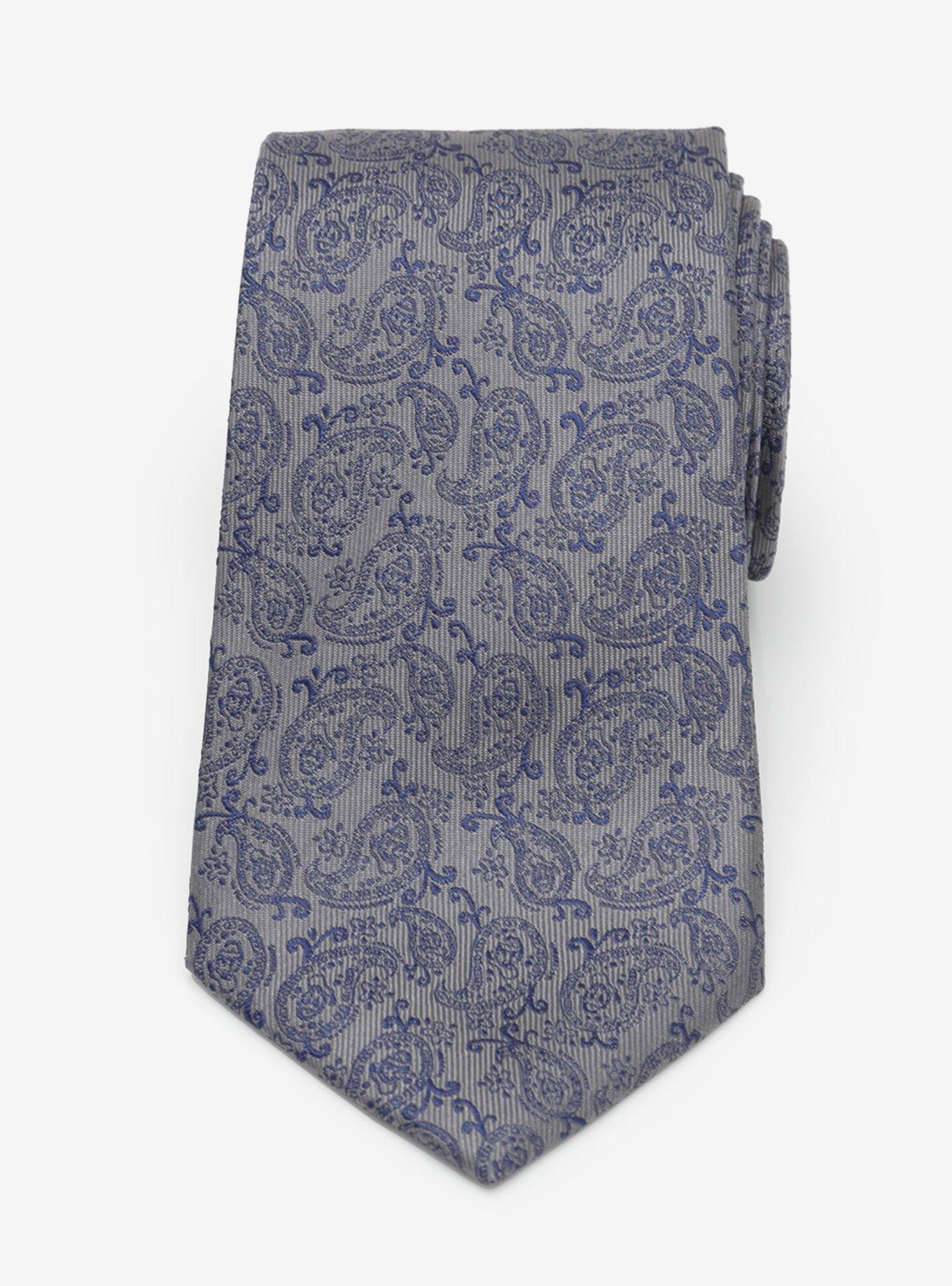 Disney Donald Duck Paisley Gray Tie, , hi-res