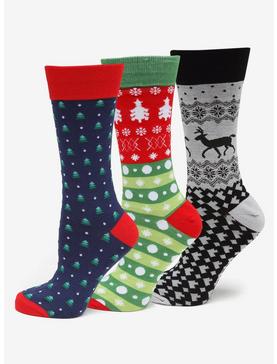 Holiday Sock 3 Pack Gift Set, , hi-res