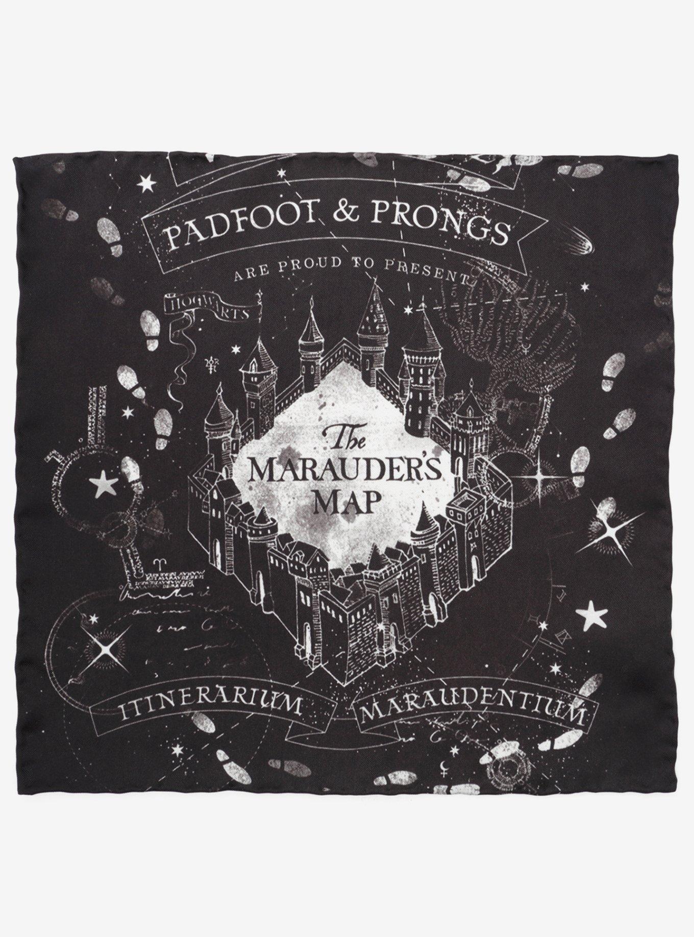 Harry Potter Marauder's Map Pocket Square, , hi-res