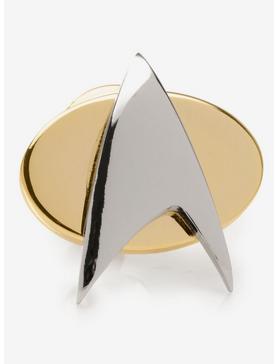 Star Trek Two Tone Delta Shield Lapel Pin, , hi-res