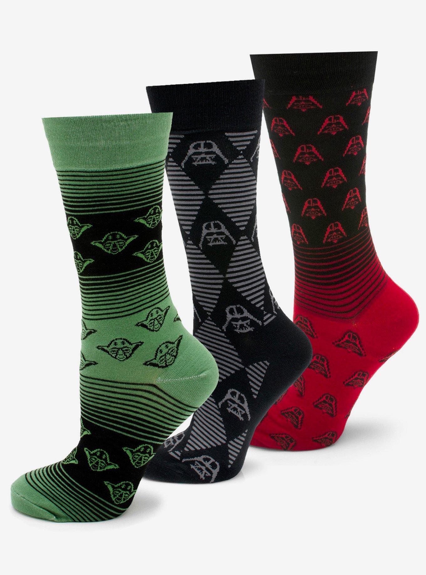 Star Wars Striped 3 Pair Socks Gift Set, , hi-res