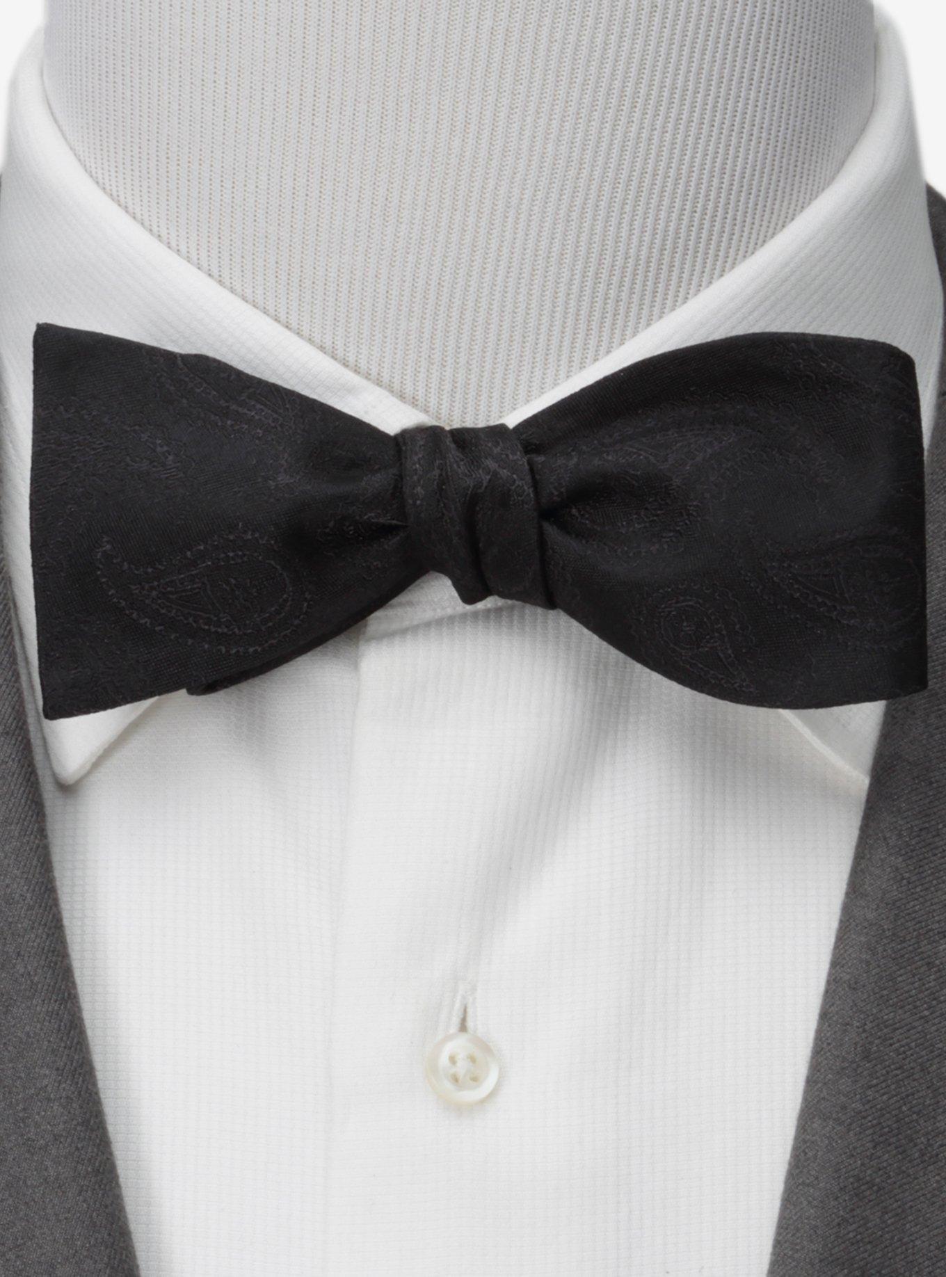 Star Wars Vader Paisley Black Bow Tie