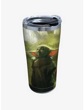 Star Wars The Mandalorian Child Gazing 20oz Stainless Steel Tumbler With Lid, , hi-res