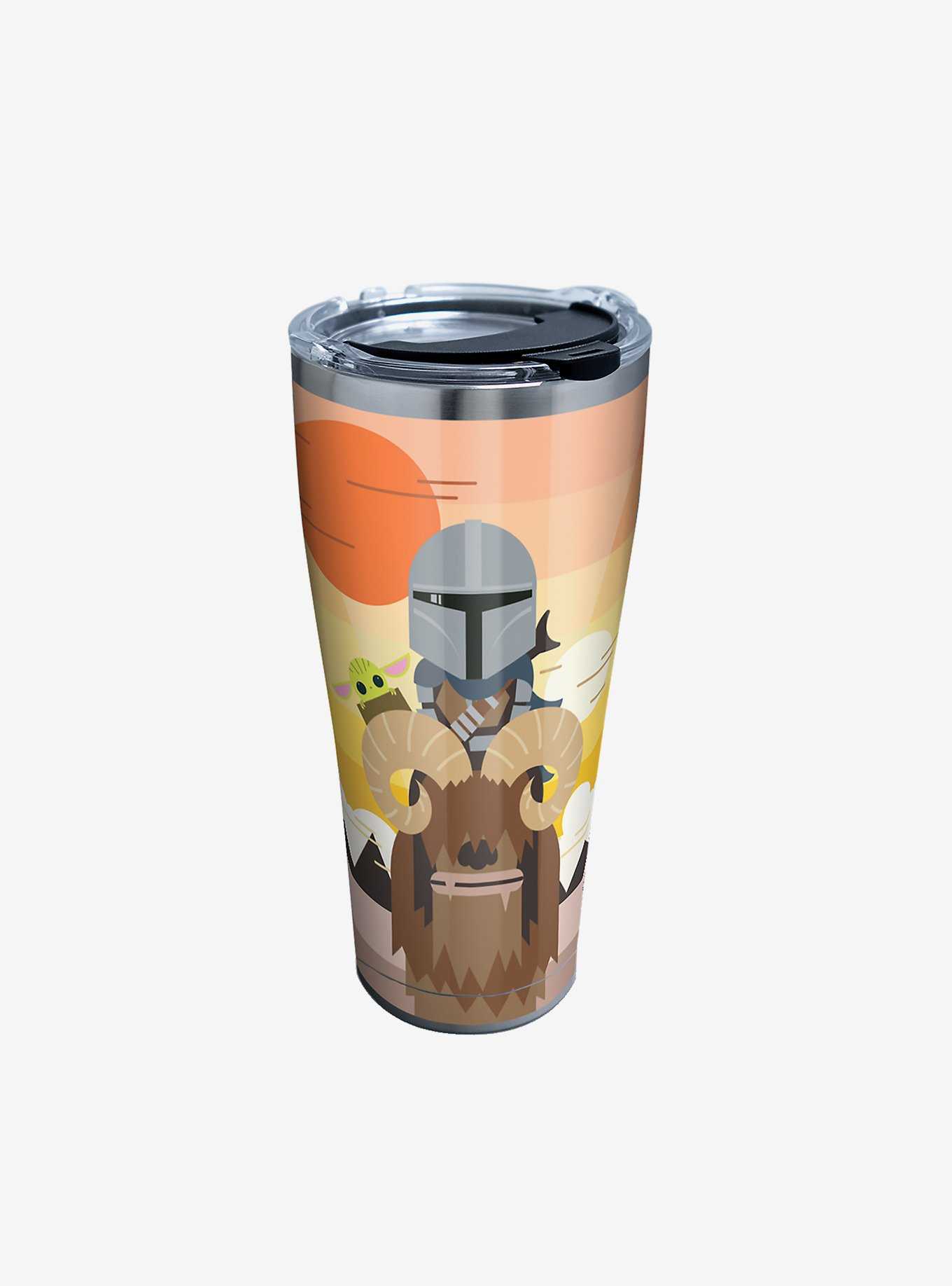 Star Wars The Mandalorian Geo Pop GRP 30oz Stainless Steel Tumbler With Lid, , hi-res