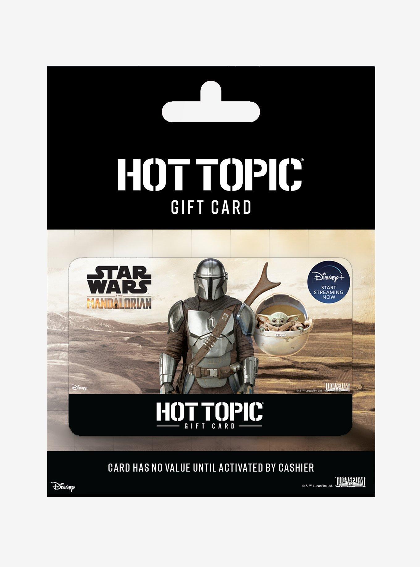 where to buy hot topic gift card