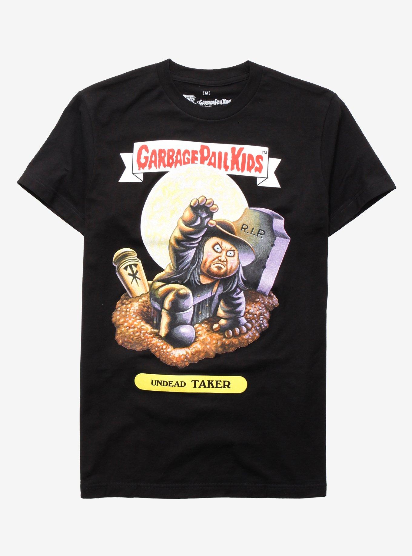 WWE X Garbage Pail Kids Undead Taker T-Shirt, BLACK, hi-res