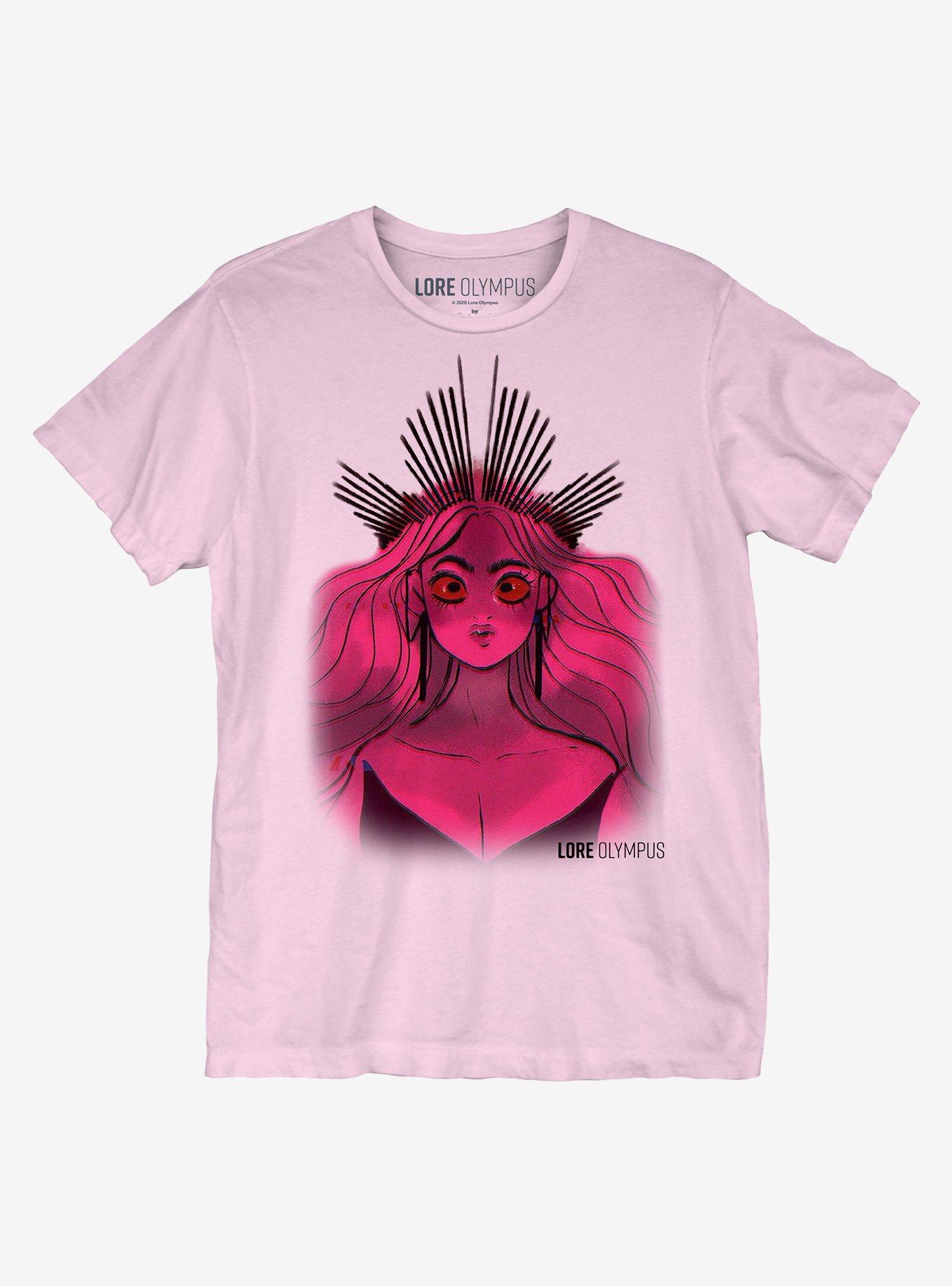 Lore Olympus Persephone Crown Boyfriend Fit Girls T Shirt Hot Topic