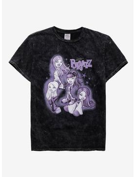 Bratz Purple Tonal Wash Boyfriend Fit Girls T-Shirt, , hi-res