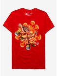 WWE X Garbage Pail Kids The Mega Powers T-Shirt, RED, hi-res