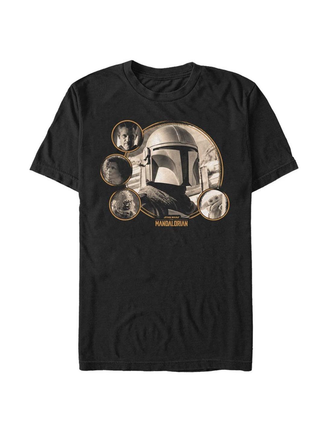 Star Wars The Mandalorian Mandomon Epi Mando T-Shirt, BLACK, hi-res
