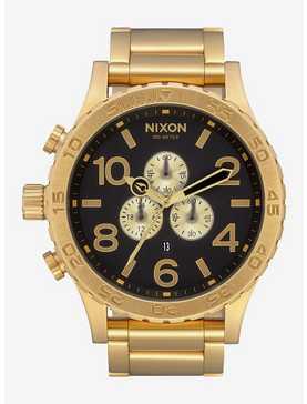 Nixon 51-30 Chrono All Gold Black Watch, , hi-res