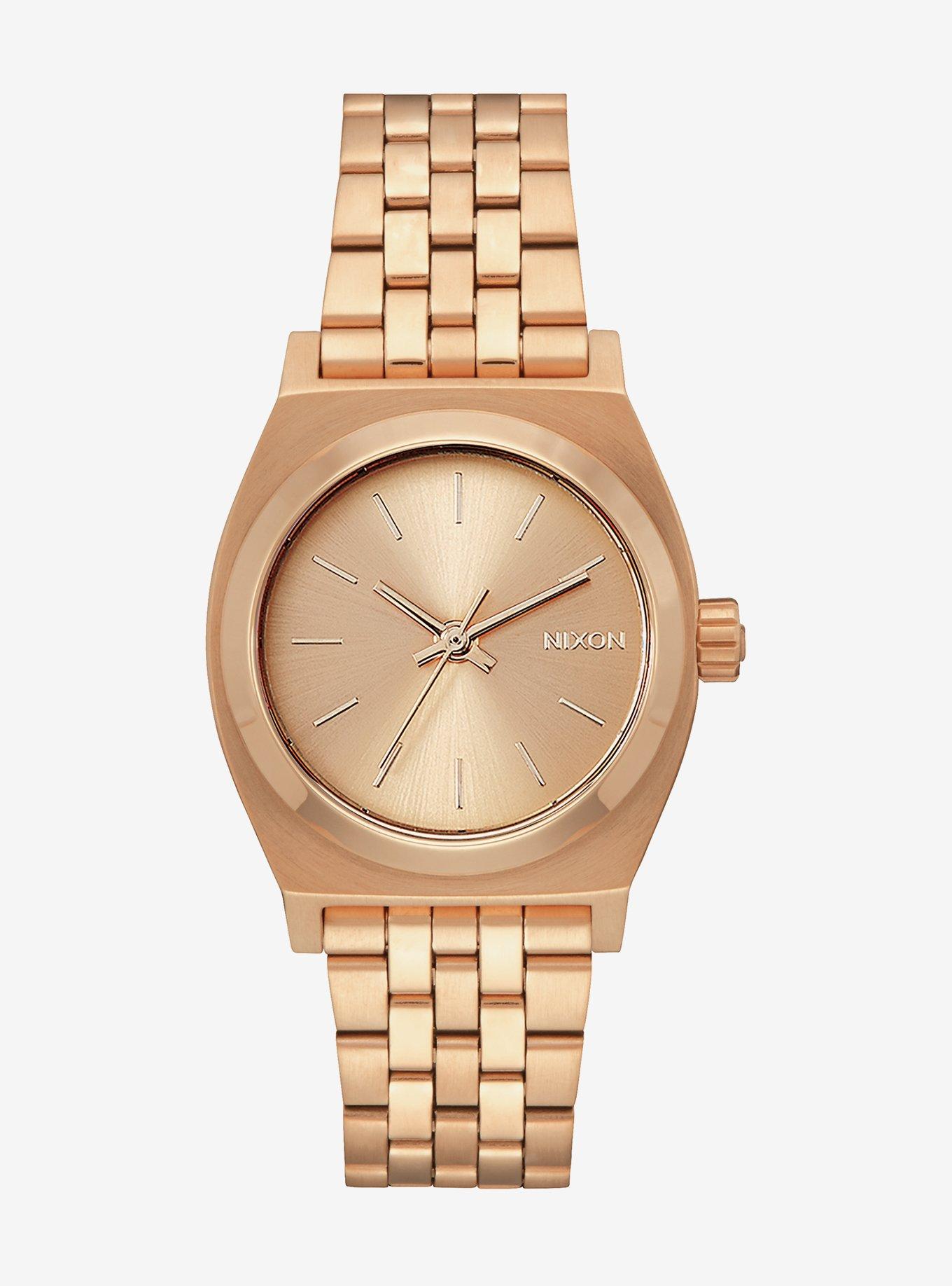 Nixon Medium Time Teller All Rose Gold Watch, , hi-res