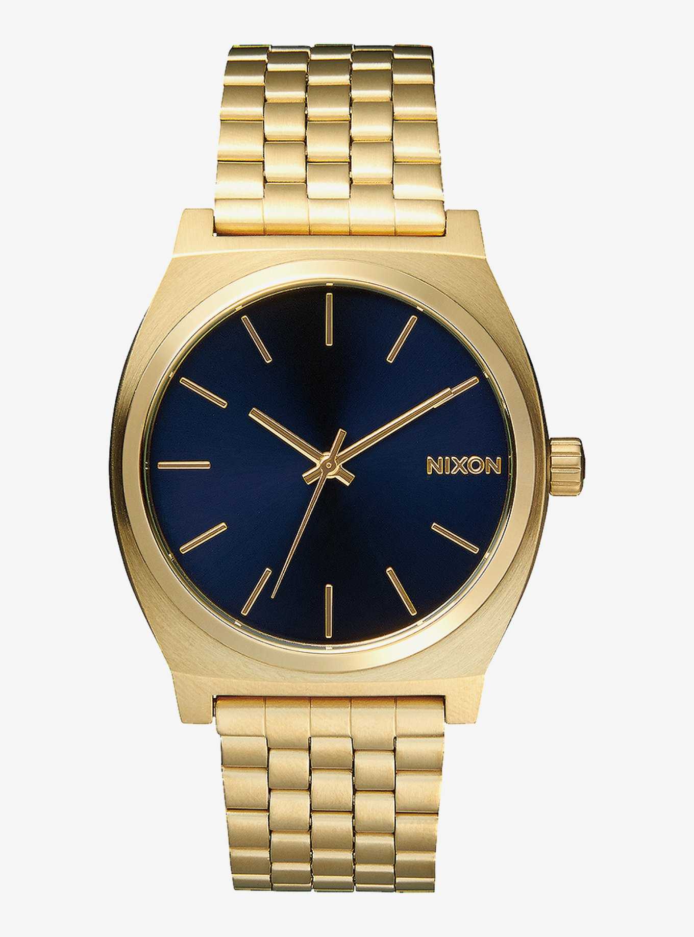 Nixon Time Teller All Light Gold Cobalt Watch, , hi-res