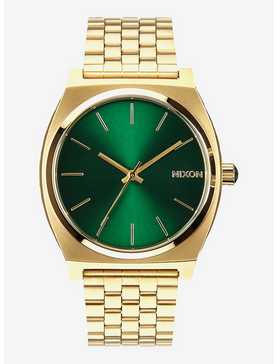 Nixon Time Teller Gold Green Sunray Watch, , hi-res