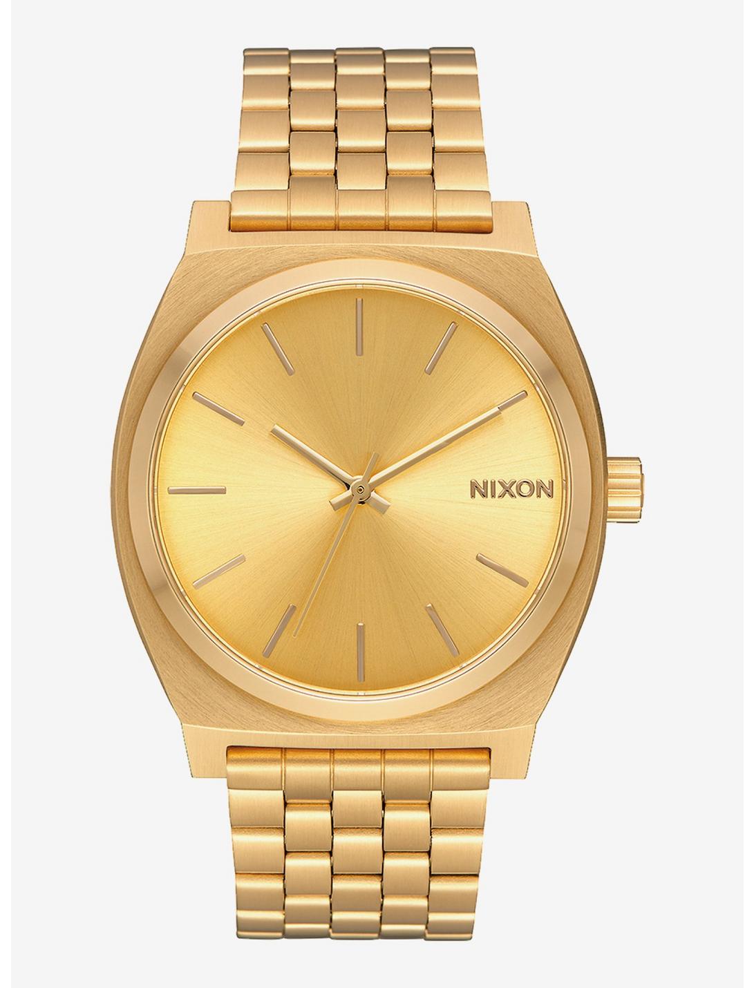 Nixon Time Teller All Gold Gold Watch, , hi-res