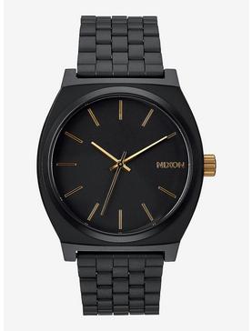 Nixon Time Teller Matte Black Gold Watch, , hi-res