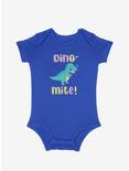 Dino-Mite Infant Bodysuit, ROYAL, hi-res