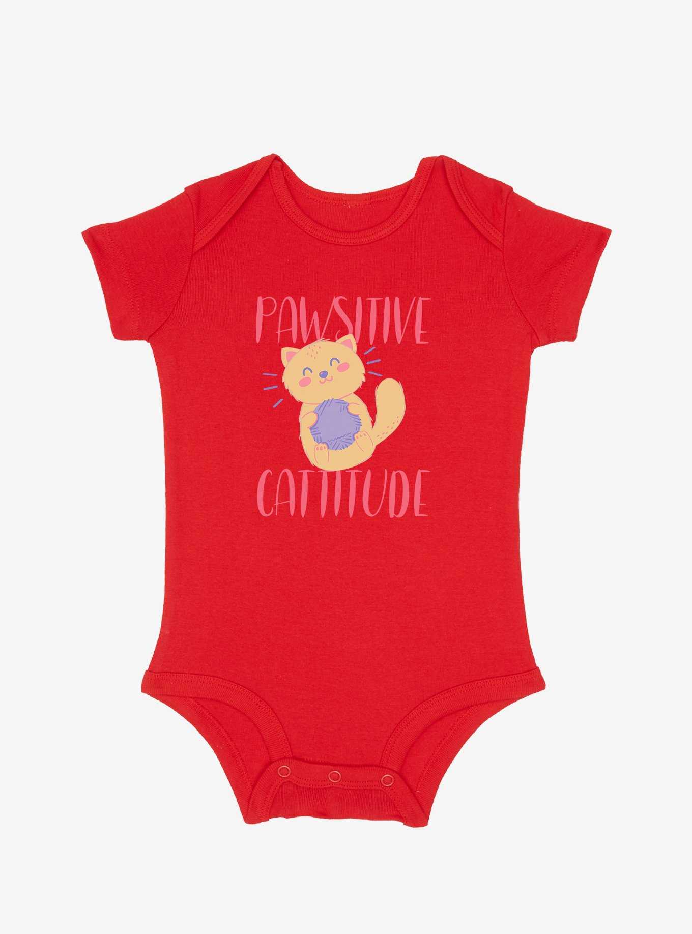 Pawsitive Catitude Infant Bodysuit, , hi-res