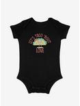 Let's Taco 'Bout Love Infant Bodysuit, BLACK, hi-res