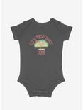 Let's Taco 'Bout Love Infant Bodysuit, GRAPHITE HEATHER, hi-res