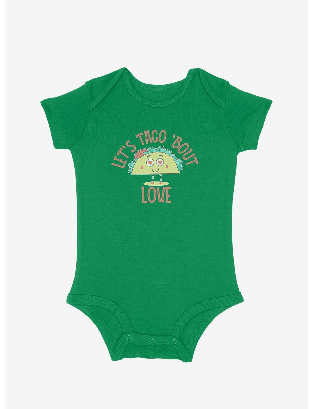 Let's Taco 'Bout Love Infant Bodysuit, KELLY, hi-res