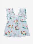 Our Universe Alice in Wonderland Flowers Toddler Ruffle Tank Top, LIGHT BLUE, hi-res