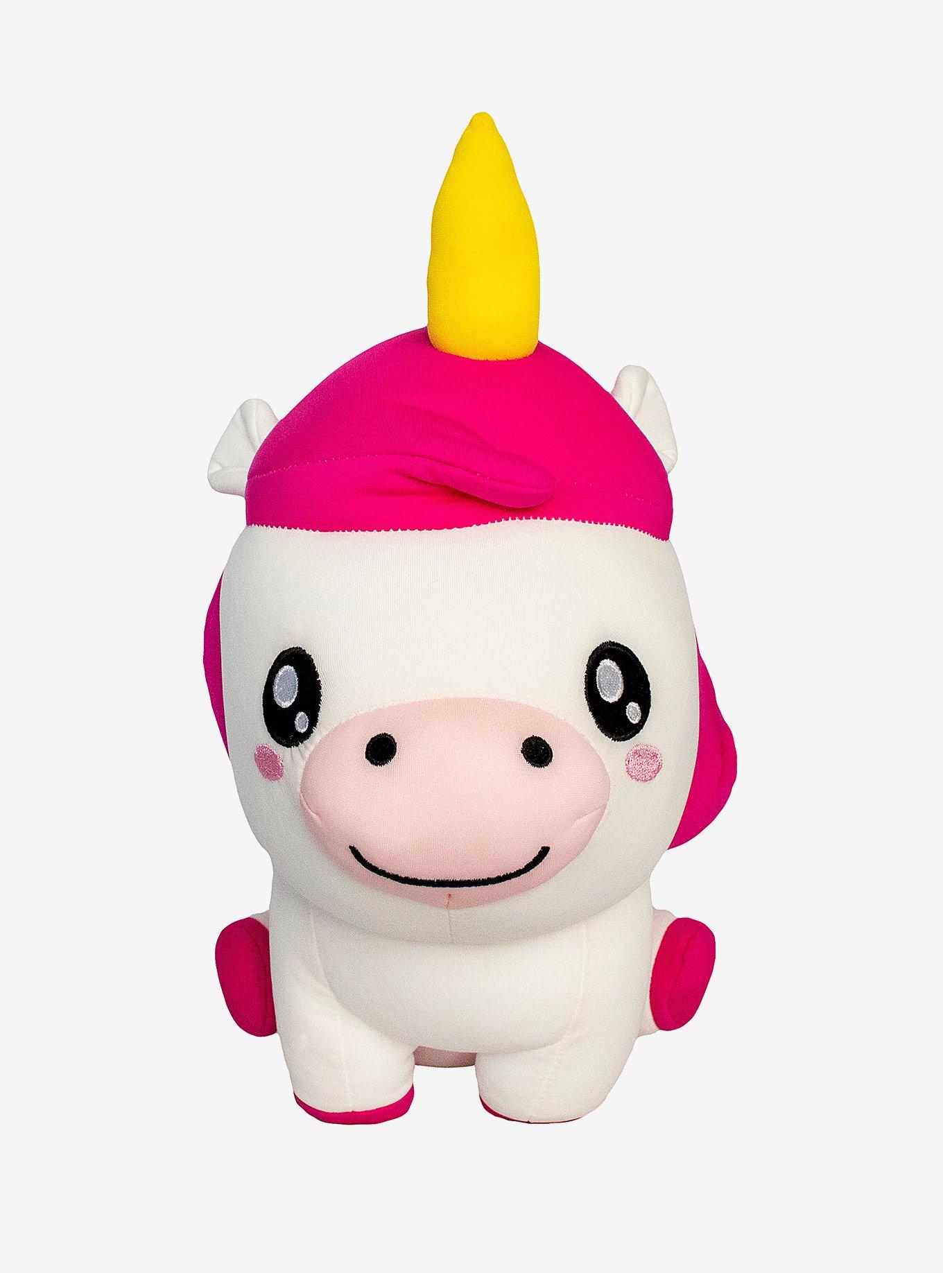 Pink Unicorn Chibi Plush, , hi-res