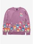 Our Universe Disney Alice In Wonderland I'm Late Flower Sweatshirt Plus Size, MULTI, hi-res
