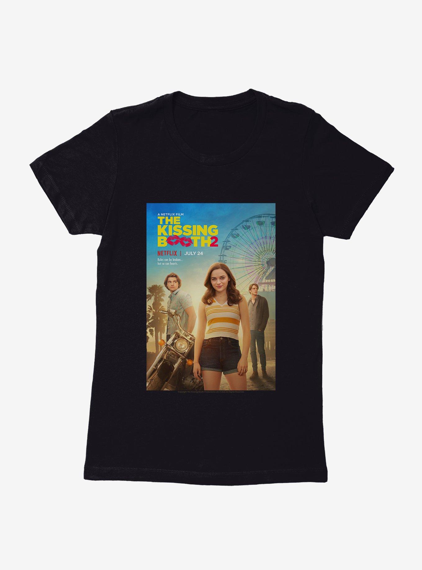 The Kissing Booth Movie Poster Womens T-Shirt, , hi-res