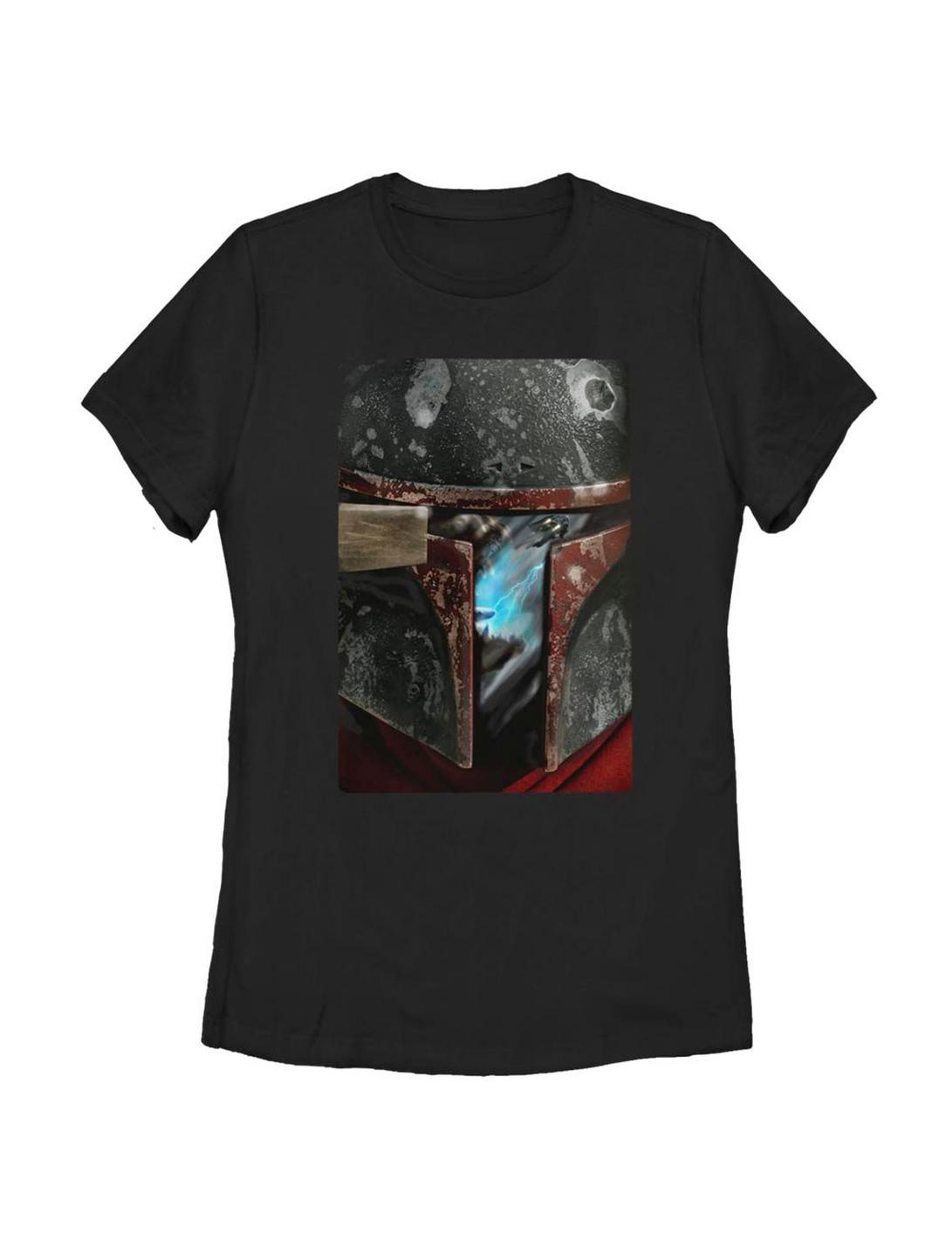 Star Wars The Mandalorian Warrior Womens T-Shirt, BLACK, hi-res