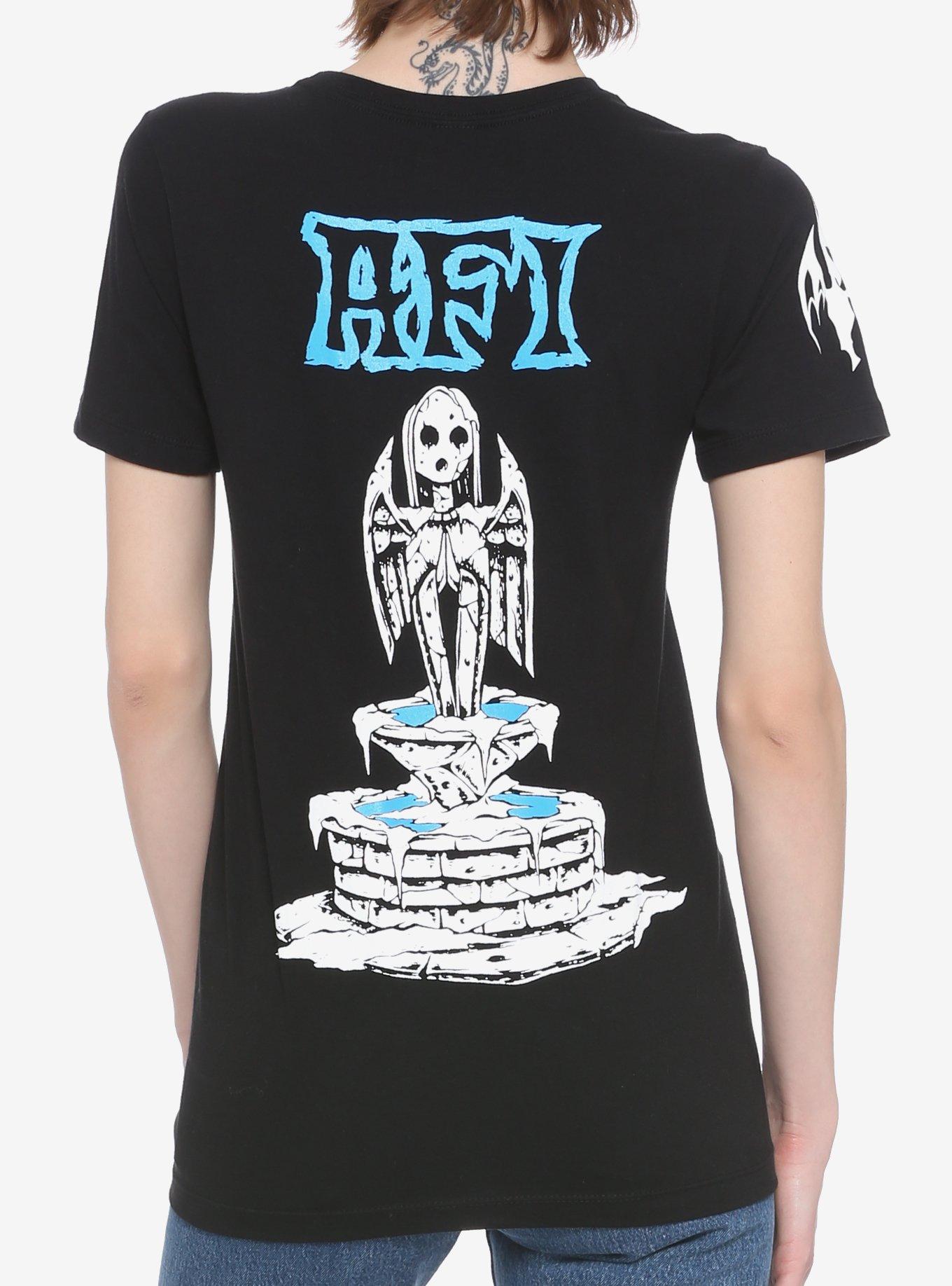 AFI The Art Of Drowning Girls T-Shirt, BLACK, hi-res