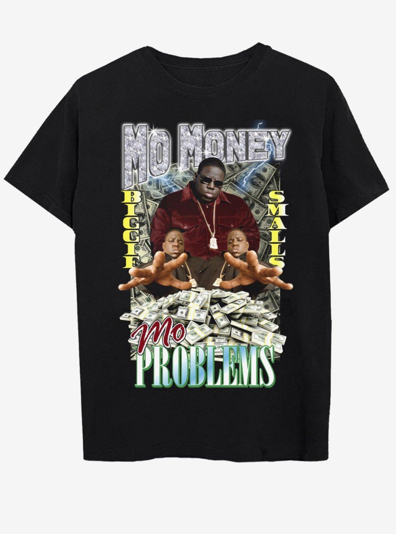 The Notorious B.I.G. Mo Money Mo Problems Girls T-Shirt, BLACK, hi-res