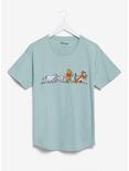 Disney Winnie the Pooh Daisy Chain Women's T-Shirt - BoxLunch Exclusive, SAGE, hi-res