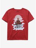 Avatar: The Last Airbender The Painted Lady Women's T-Shirt - BoxLunch Exclusive, MAROON HEATHER, hi-res