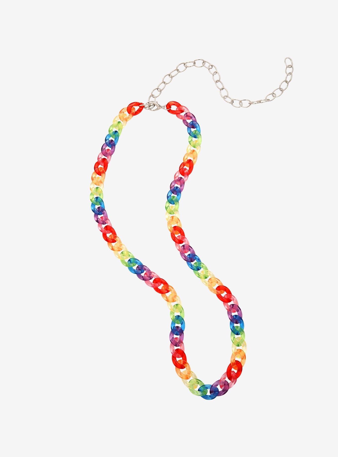 Rainbow Chain Belt, , hi-res