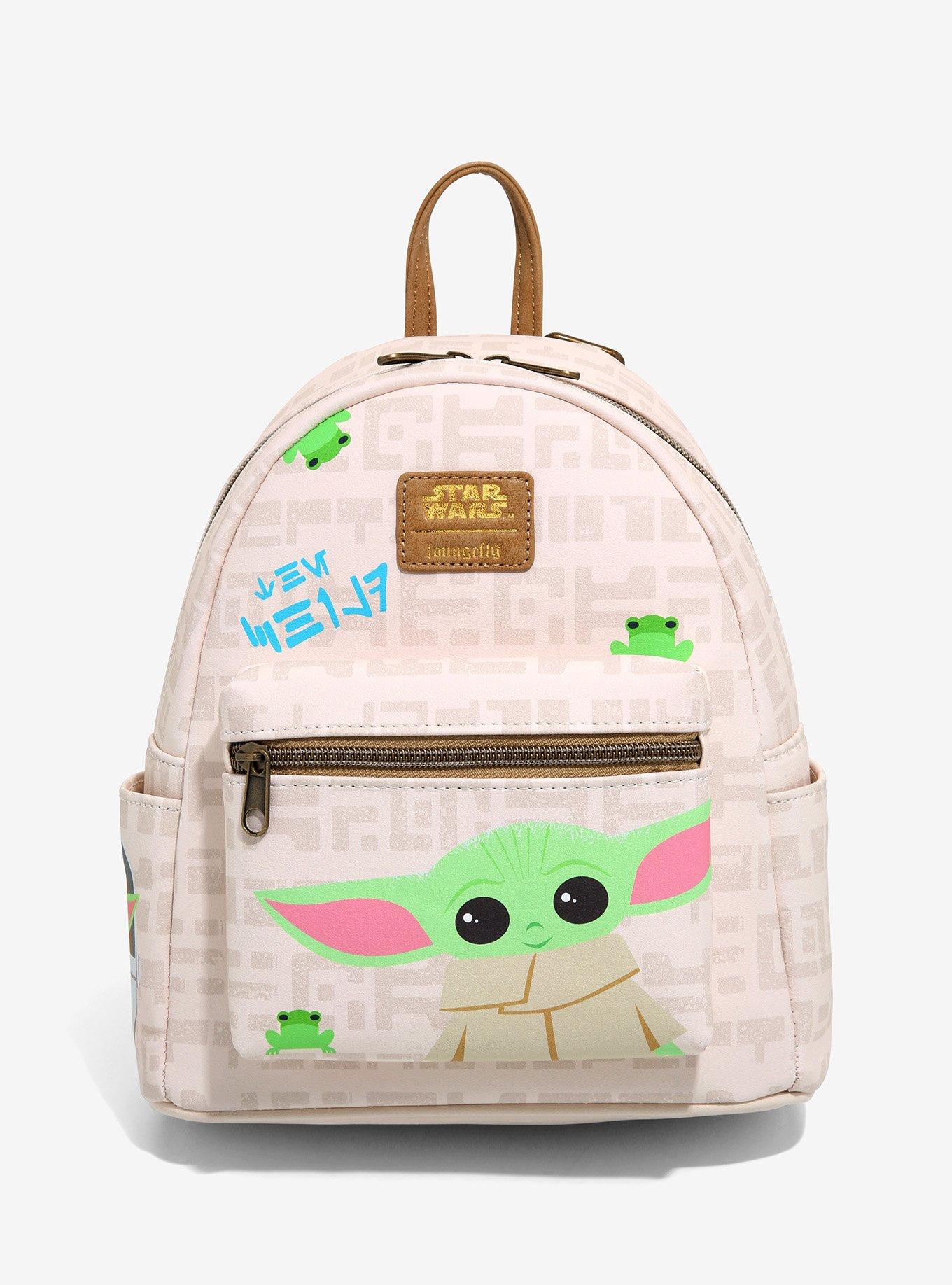 Loungefly Star Wars The Mandalorian Chibi Child Mini Backpack