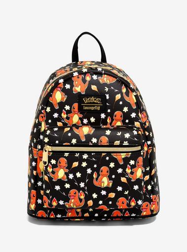 charmander mini backpack POKEMON FIRE SHARK  SPRAYGROUND The Nomadict Pokemon Charmander/Salameche Sleeping childrens backpack is the perfect choice for all little adventurers Charmander Pokemon Canvas Backpack Bag