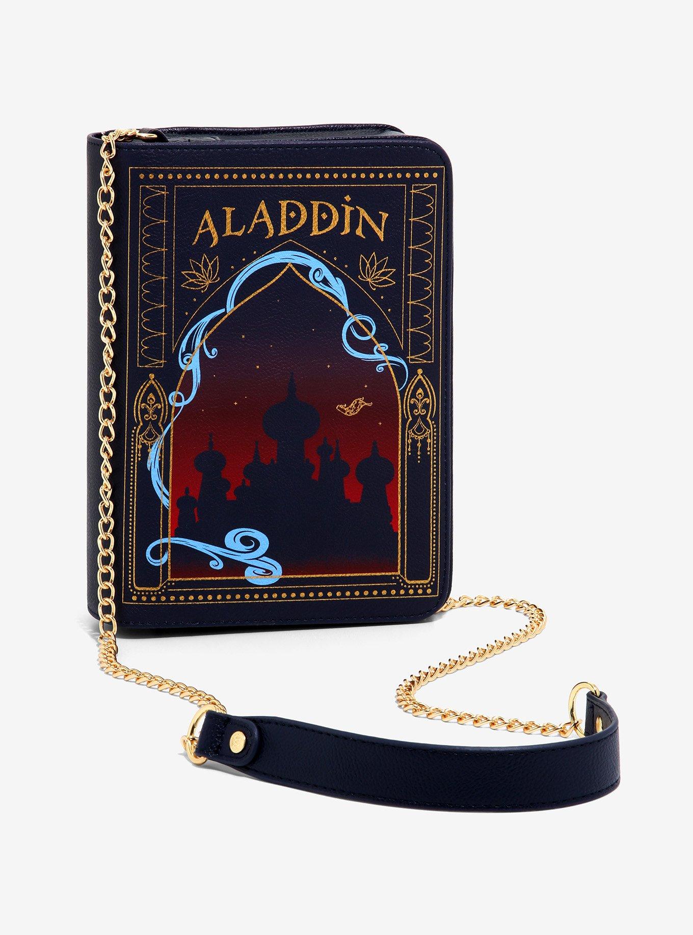 Loungefly Disney Aladdin Book Crossbody Bag, , hi-res