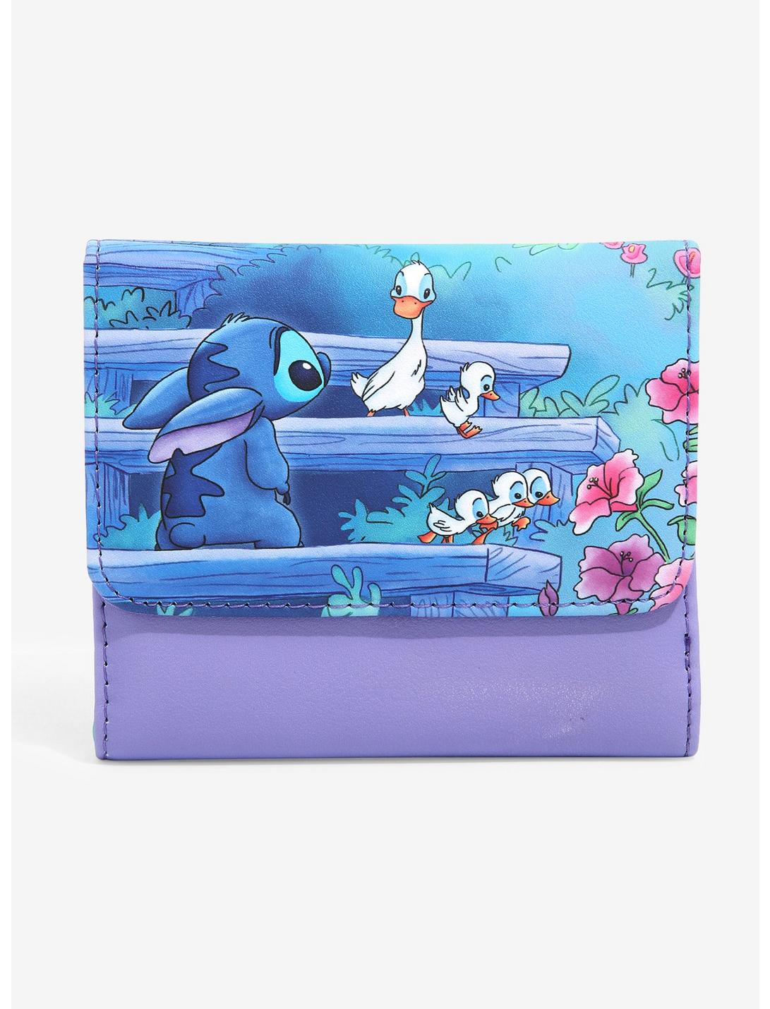 Loungefly Disney Lilo & Stitch Ducklings Flap Wallet | HotTopic