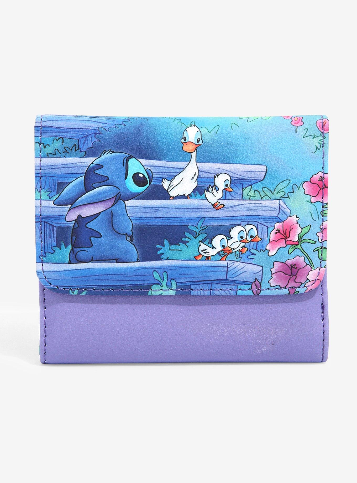 Loungefly Disney Lilo & Stitch Ducklings Flap Wallet