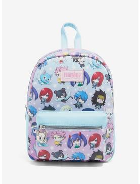 Fairy Tail Chibi Character Mini Backpack, , hi-res