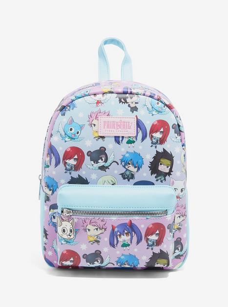 Fairy Tail Chibi Character Mini Backpack | Hot Topic
