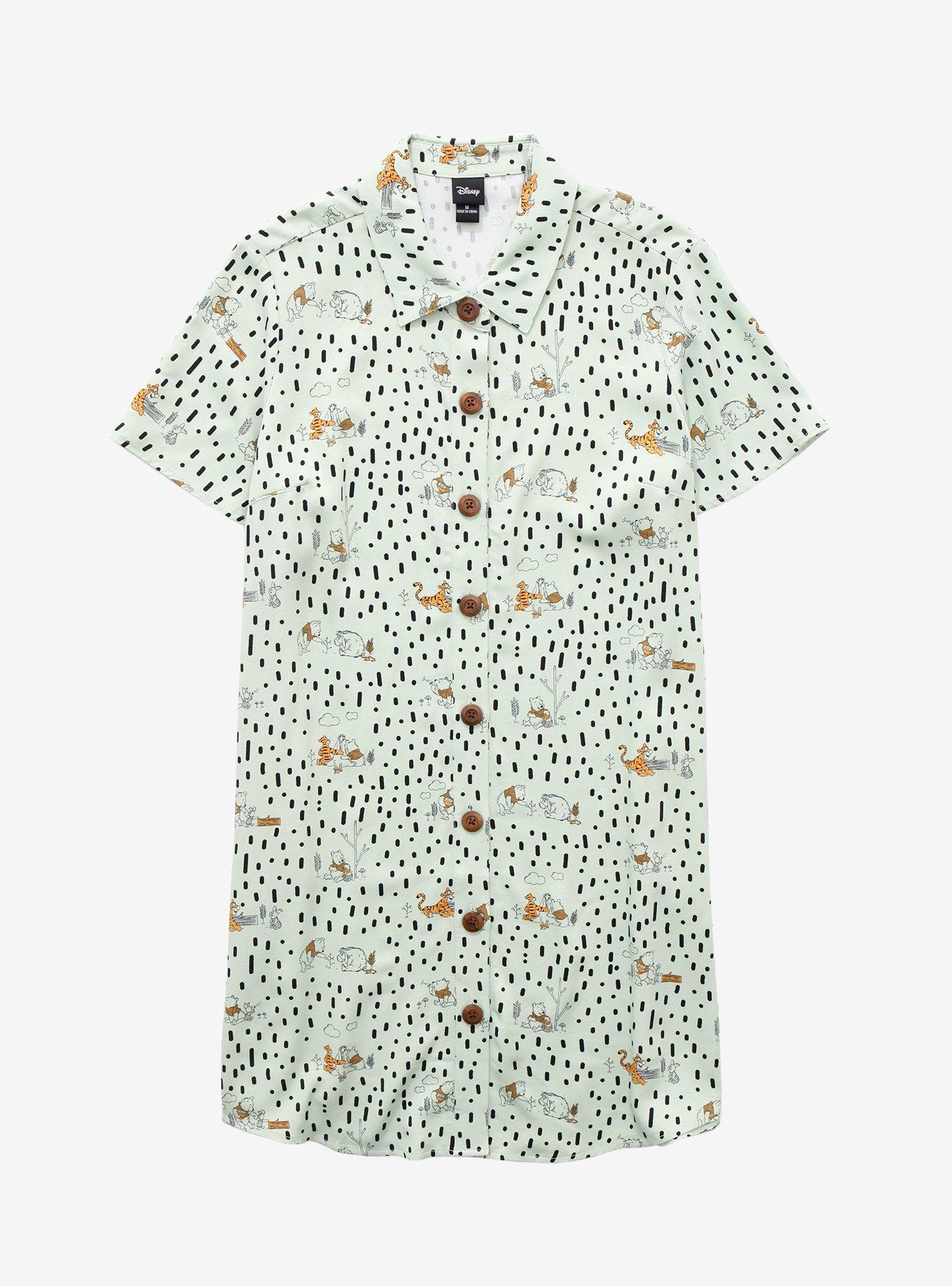 Her Universe Disney Winnie the Pooh Pooh & Friends Safari Women's Dress - BoxLunch Exclusive, , hi-res