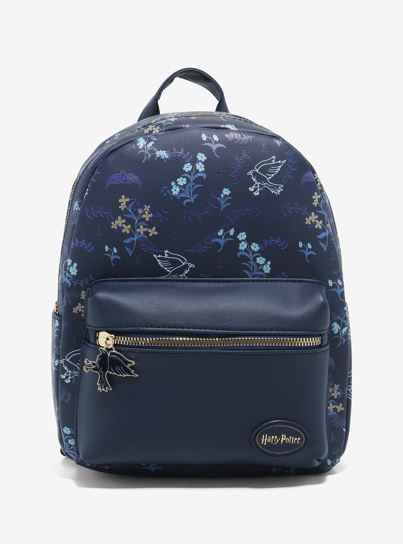 Harry Potter Ravenclaw Floral Mini Backpack, , hi-res