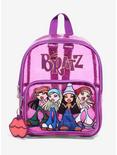 Bratz Characters Pink Glitter Clear Mini Backpack, , hi-res