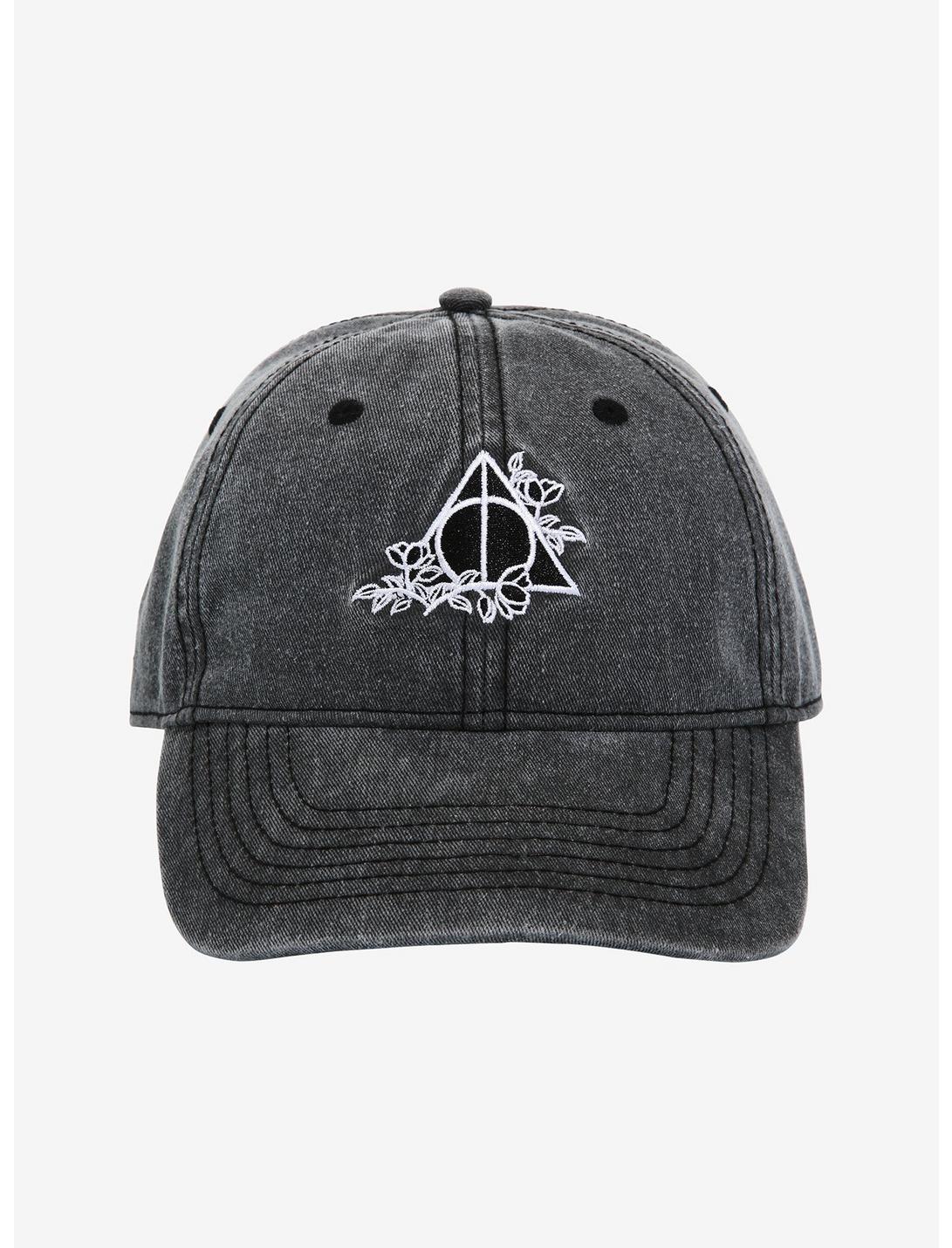 Harry Potter Deathly Hollows Logo Cap - BoxLunch Exclusive, , hi-res